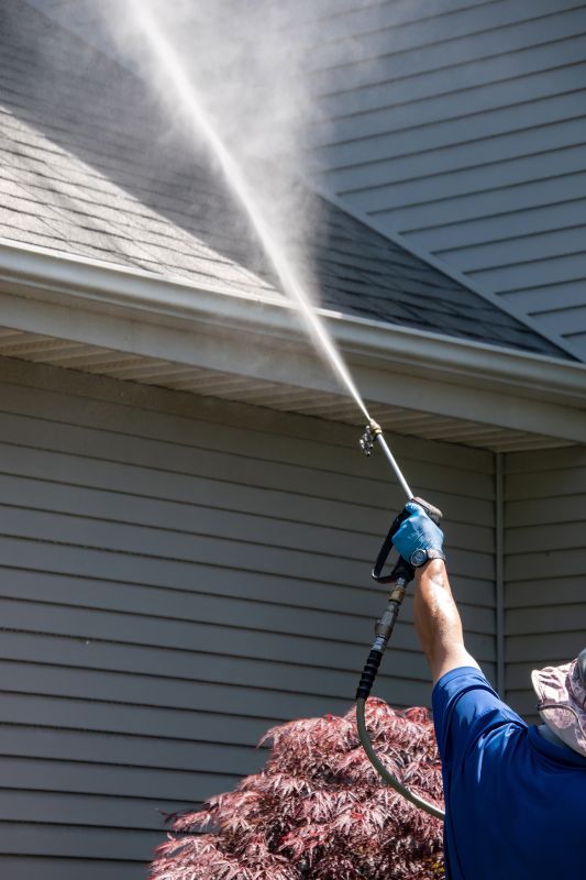 Rain Gutter Cleaning